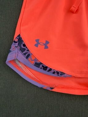 Under Armour Coral and Purple Active Shorts